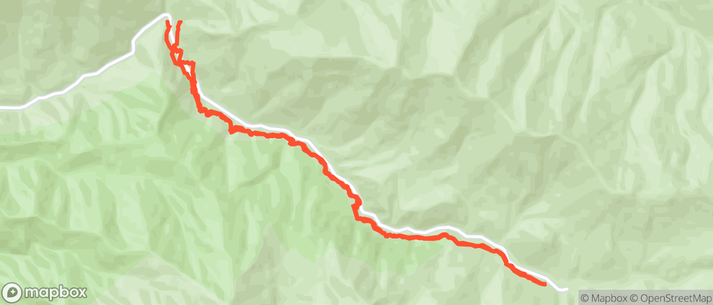 Map for Alexander Basin to lower parking